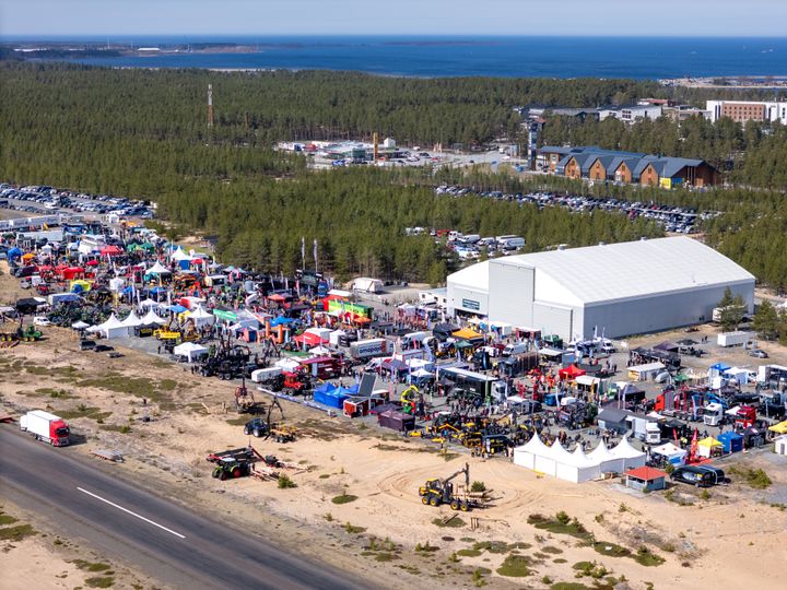 Ilmakuva Proforest-tapahtumasta